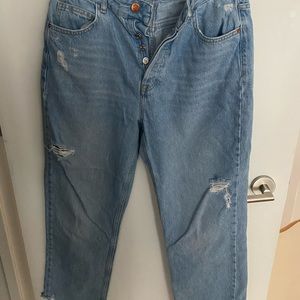 Zara straight leg jeans